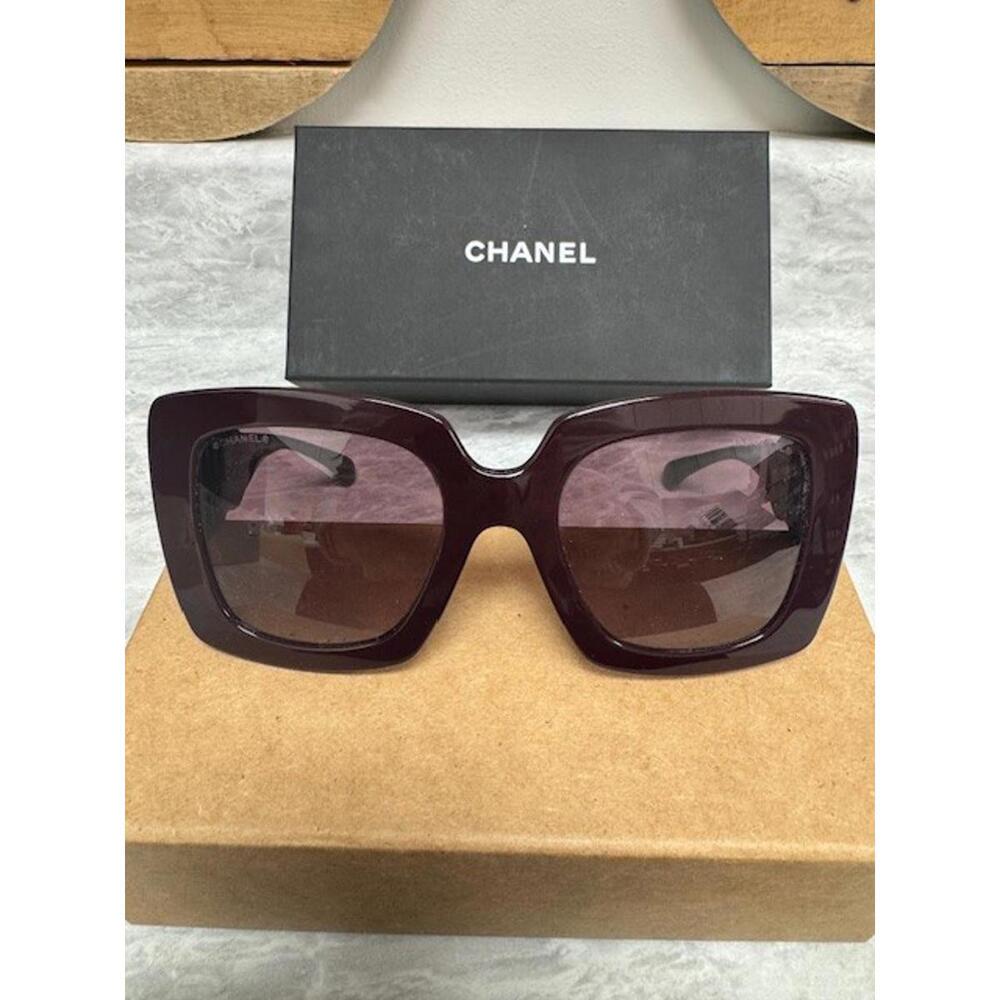 NEW | CHANEL | 5474Q 1461S1 | 52 | BORDEAUX | GRADIENT VIOLET